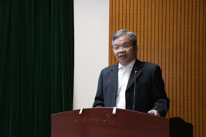 BSCKII. Bùi Quang Hào – Trưởng Ban Thanh tra Nhân dân đã tóm tắt những hoạt động năm 2022 và phương hướng hoạt động năm 2023 của Ban Thanh tra Nhân dân.