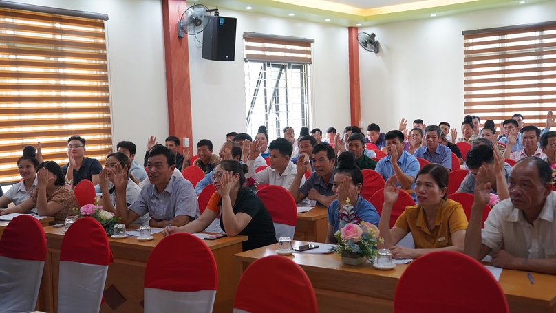 Không khí tham gia học tập, trao đổi sôi nổi của các học viên tại buổi tập huấn.