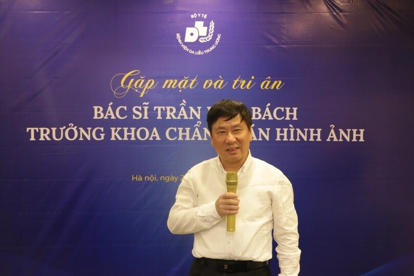 BSCKI. Trần Hữu Bách, Trưởng khoa Chẩn đoán hình ảnh Bệnh viện Da liễu Trung ương