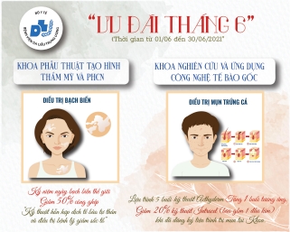 Chương trình ưu đãi tháng 6