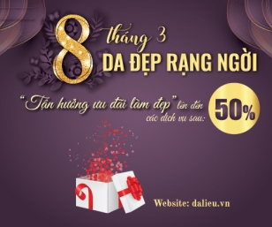 8/3 - Ưu đãi nhiều dịch vụ làm đẹp tại Bệnh viện Da liễu Trung ương