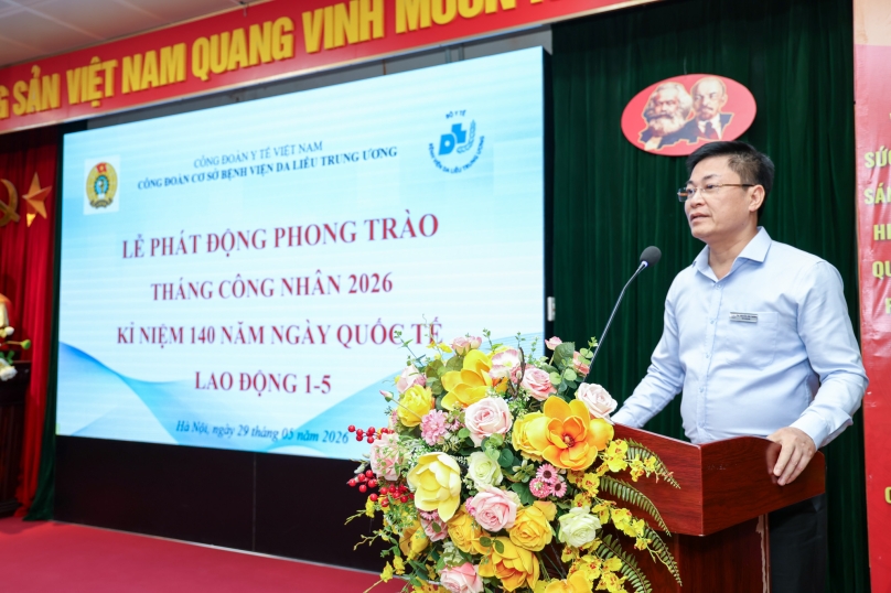 ThS. Nguyễn Văn Thành – PGĐ Bệnh viện phát biểu chỉ đạo