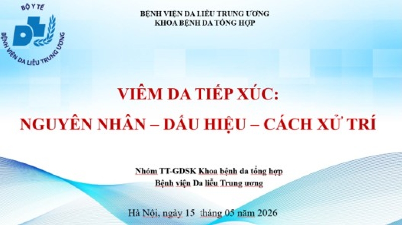 Hình 1: Nội dung buổi truyền thông