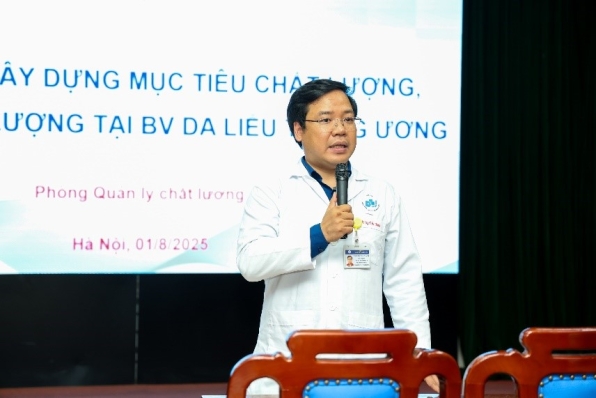 Bệnh viện Da liễu Trung ương: Tổ chức tập huấn xây dựng mục tiêu chất lượng và chỉ số chất lượng