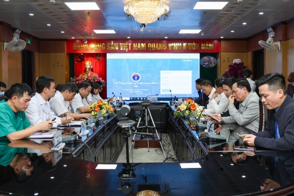 Bệnh viện Da liễu Trung ương tổ chức kiểm tra, đánh giá chất lượng bệnh viện cuối năm 2025