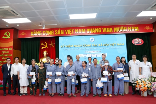 Bệnh viện Da liễu Trung ương tổ chức các hoạt động kỷ niệm ngày Công tác xã hội Việt Nam (25/3)