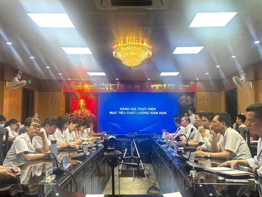 Bệnh viện Da liễu Trung ương tổ chức họp Hội đồng Quản lý chất lượng Quý I năm 2026