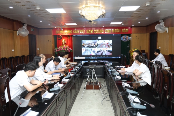 Bệnh viện Da liễu Trung ương tổ chức họp trực tuyến góp ý các tiêu chí và hướng dẫn kiểm tra công nhận thanh toán bệnh phong quy mô cấp tỉnh