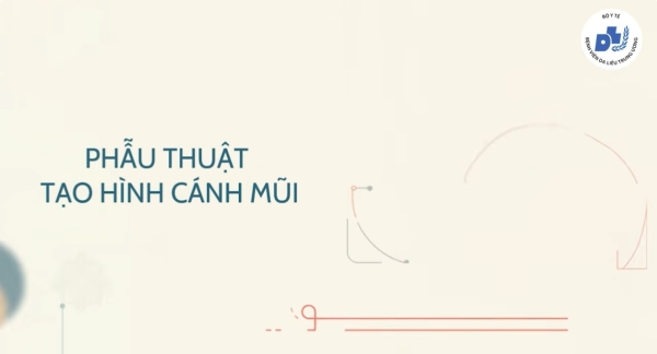Tạo hình cánh mũi sau phẫu thuật Nguyễn Hữu Quang