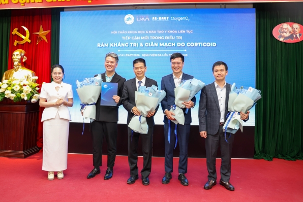 Hội thảo khoa học & đào tạo y khoa liên tục: “Tiếp cận mới trong điều trị rám kháng trị & giãn mạch do corticoid”